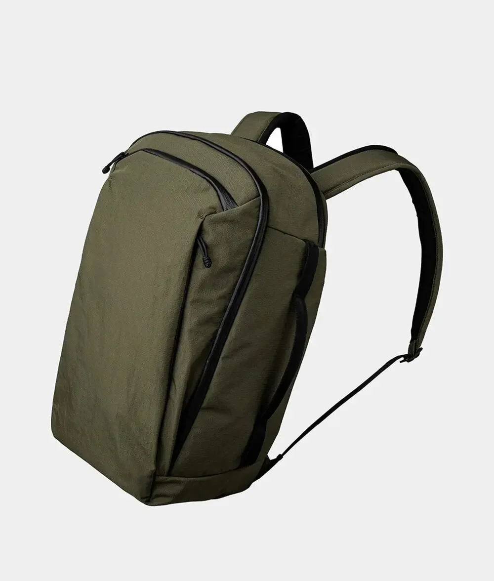 NWT Alpaka Traverse Travel Backpack 30L Green | Axoflux 400D Ripstop Nylon